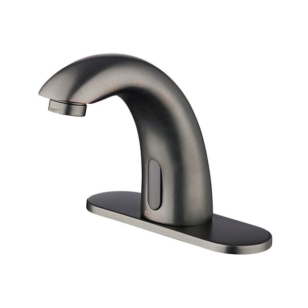 Touch Free Faucets With Temp Control - Brushed Bronze